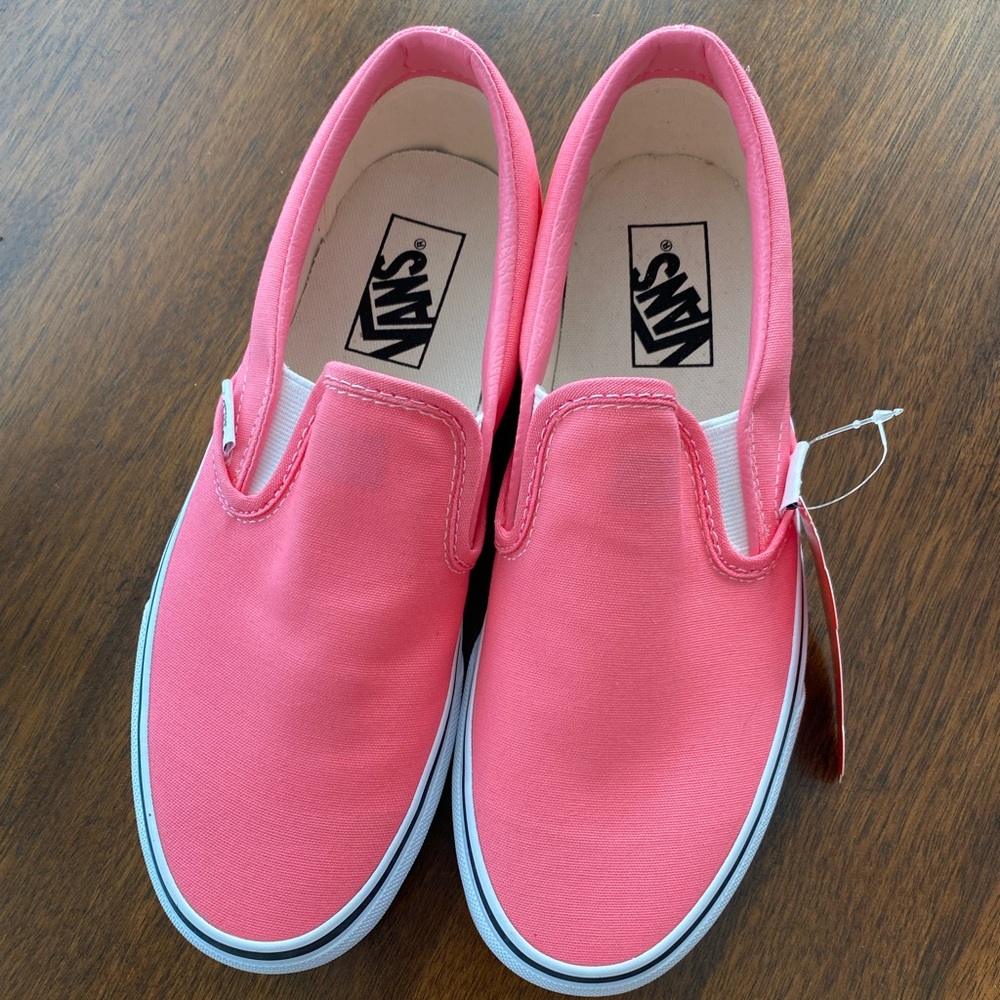 Brand new pink vans